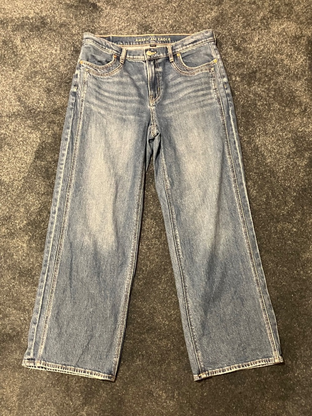 American Eagle High-Waisted Stovepipe Jeans